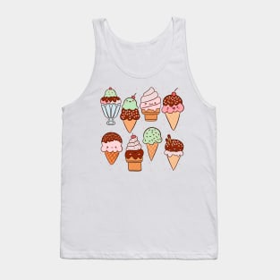 Cute ice cream party Tank Top